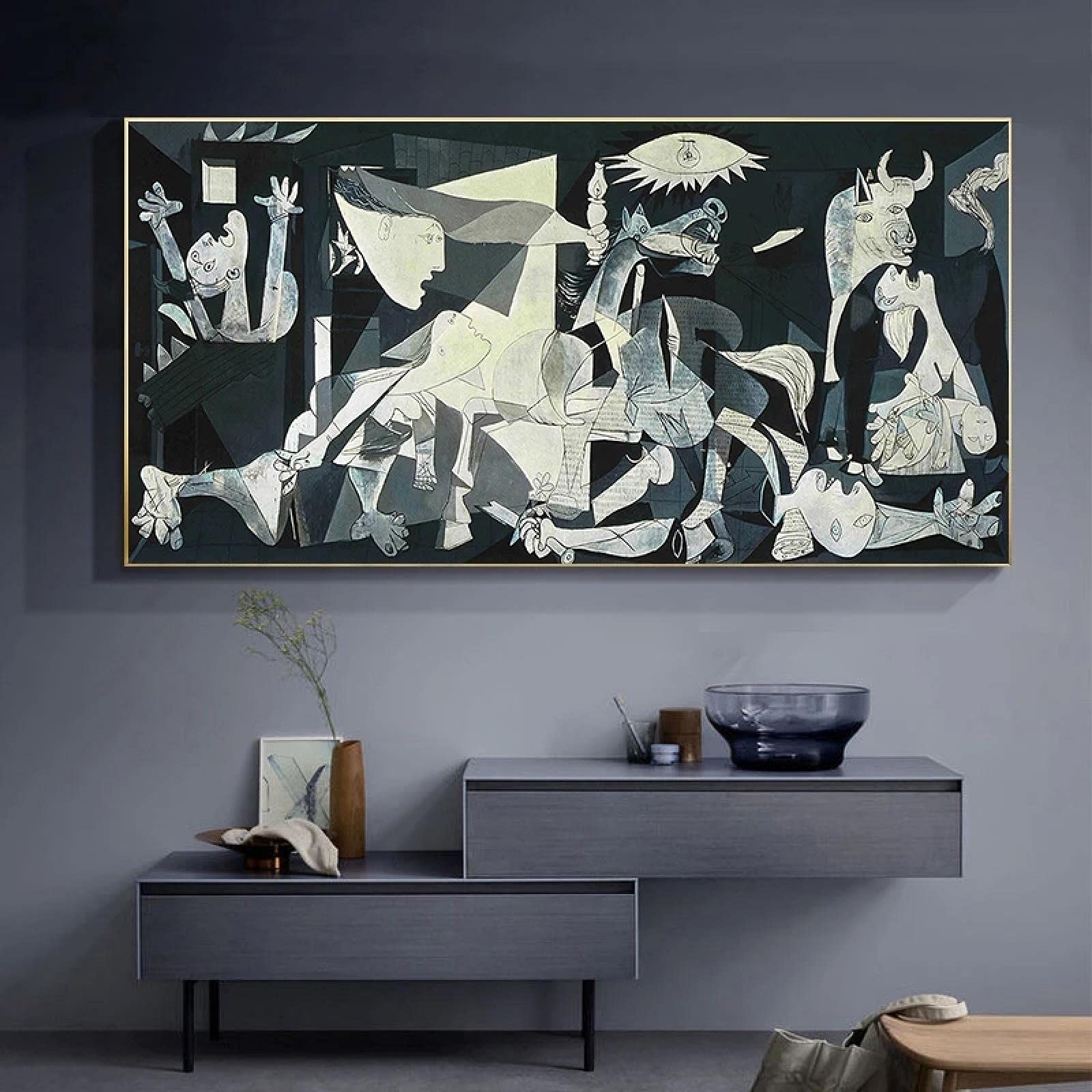 Olympic Penguins di Anna Burger (2024): Pittura a Acrilico su Tela -  Singulart, image size:1600x1600