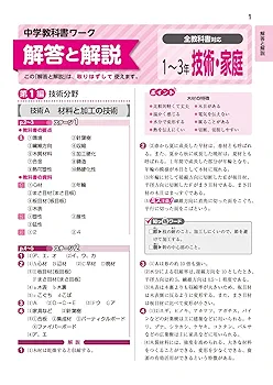 〈美品〉中学生 実技教科 技術家庭 授業攻略ゼミ 攻略 実技ワーク 中1 | 塾まるごとネット