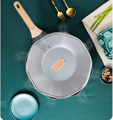 Miniatura 7 de SDFGH Mai Fanshi - Olla antiadherente sin humo, sartén de inducción de gas, juego de ollas y sartenes de cocina de uso general