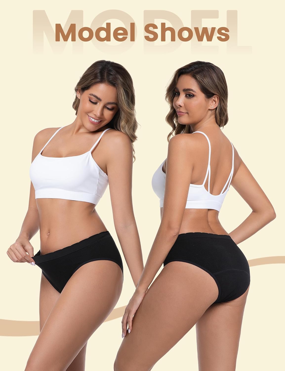 Peiod Underwear for Women, High Absorbency Menstrual Postpartum Panties, Washable Incontinence Panty for Women, - Image 6