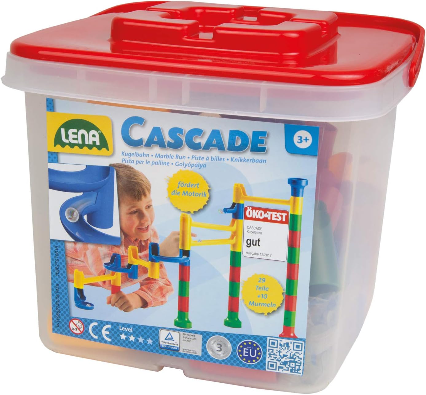 SIMM Spielwaren Lena Cascade Marble Run