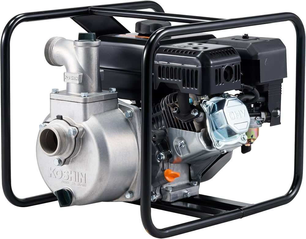 新品【工進 KOSHIN】 工進 SEV-50X ハイデルスポンプ Amazon | 工進(KOSHIN) ハイデルスポンプ SEV-50X 4サイクル エンジン