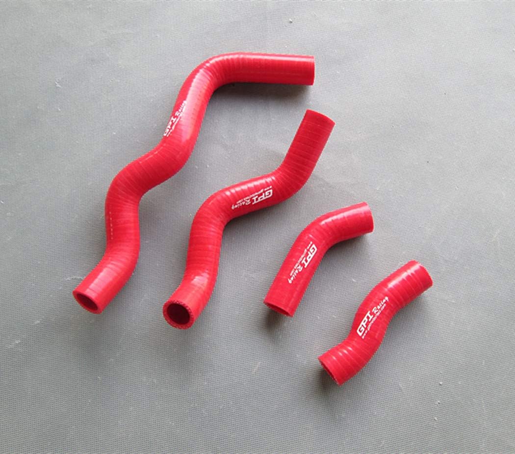 silicone radiator hose for Kawasaki KLX250 KLX 250 1993-2010 1994 1995 1996 (Red)
