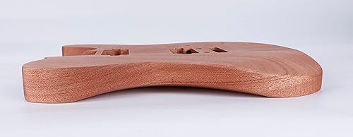 Miniatura 7 de Leo Jaymz Kits de guitarra eléctrica estilo TL DIY cuello de arce asado y diapasón de arce - Cuerpo de caoba y pastillas sin marco - puente trémolo