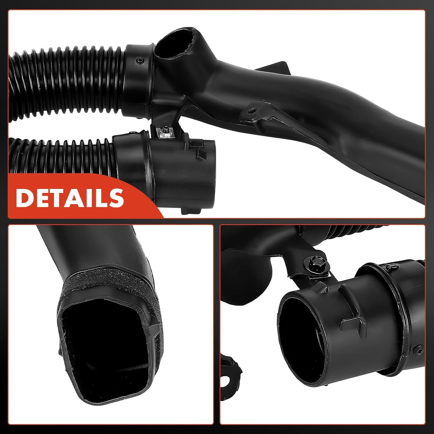 A-Premium Engine Air Intake Duct Compatible with Toyota Corolla, Matrix, 2009 2010 2011 2012 2013, 1.8L