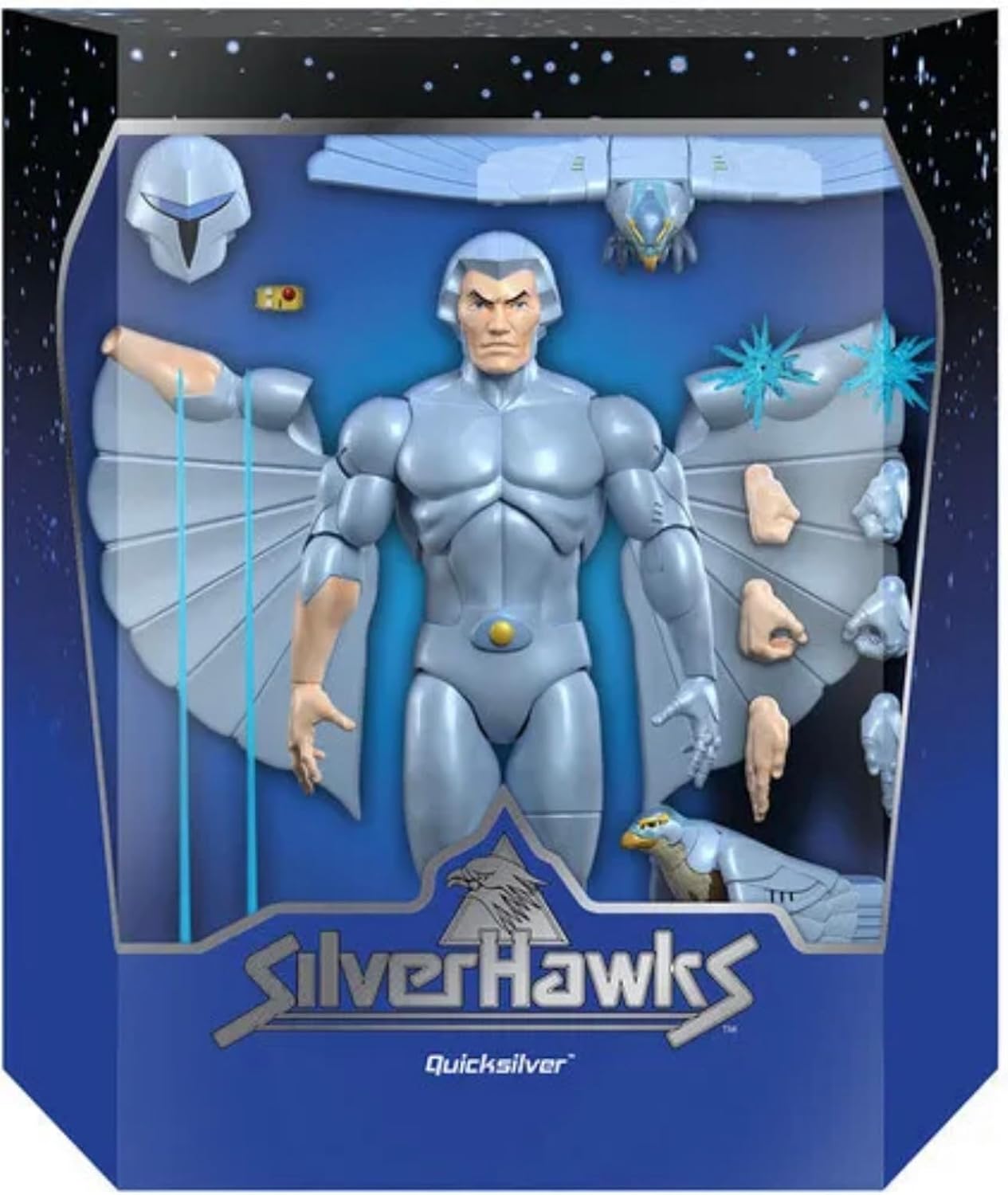 SilverHawks Ultimates: Quicksilver Action Figure, Figures - Amazon Canada