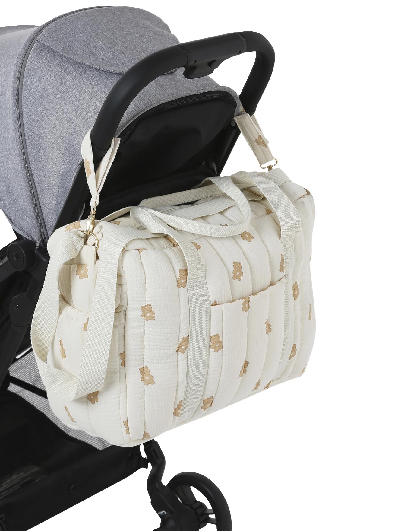 VERTBAUDET Sac 24 h Mama Teddy Teddy TU