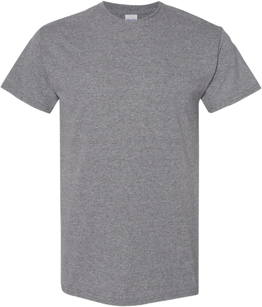 Gildan Blank T-Shirt - Unisex Style 5000 Adult Graphite Medium | Amazon.com