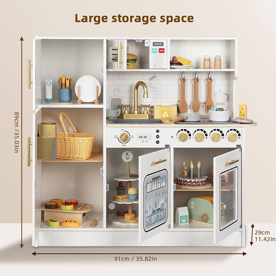 その他 MODERN KITCHEN CHILDREN PLAY HOUSE Amazon.com: Doll Kitchen Playset for Kids, My Modern Mini