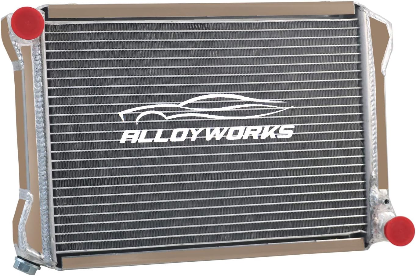 ALLOYWORKS 3 Row All Aluminum Radiator For 1967-1974 MG Midget 1275 MT PRO