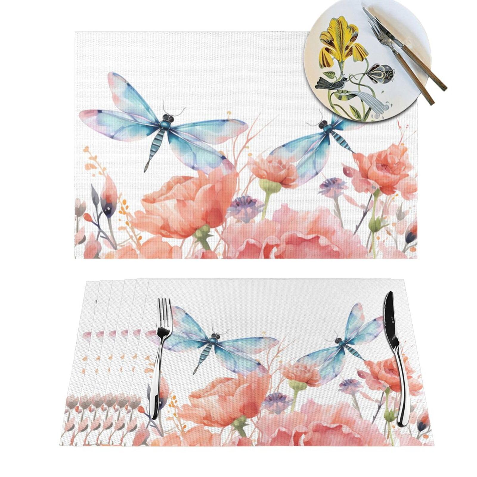 Sets de table antitaches en PVC pour protéger votre table des plats chauds