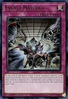 Evenly Matched (UR) - RA01-EN074 - Ultra Rare - 1st Edition