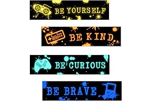 Game Wall Decals: Glow-in-the-Dark Gamer Stickers