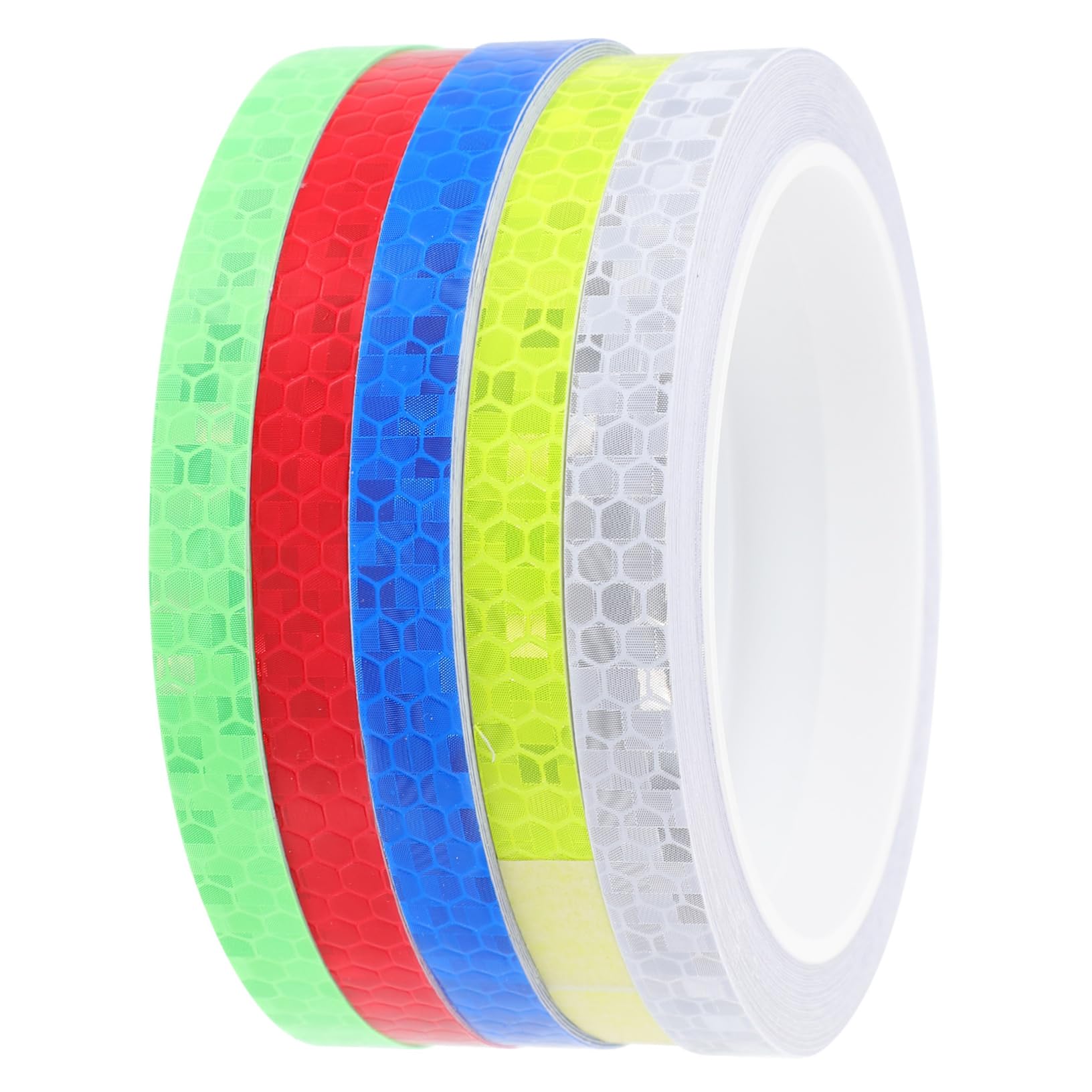ifundom Adhesivos Reflectantes para Bicicletas Pensativo Cinta Reflectante Impermeable Cinta Reflectante Extraíble Pegatina Reflectante De Advertencia