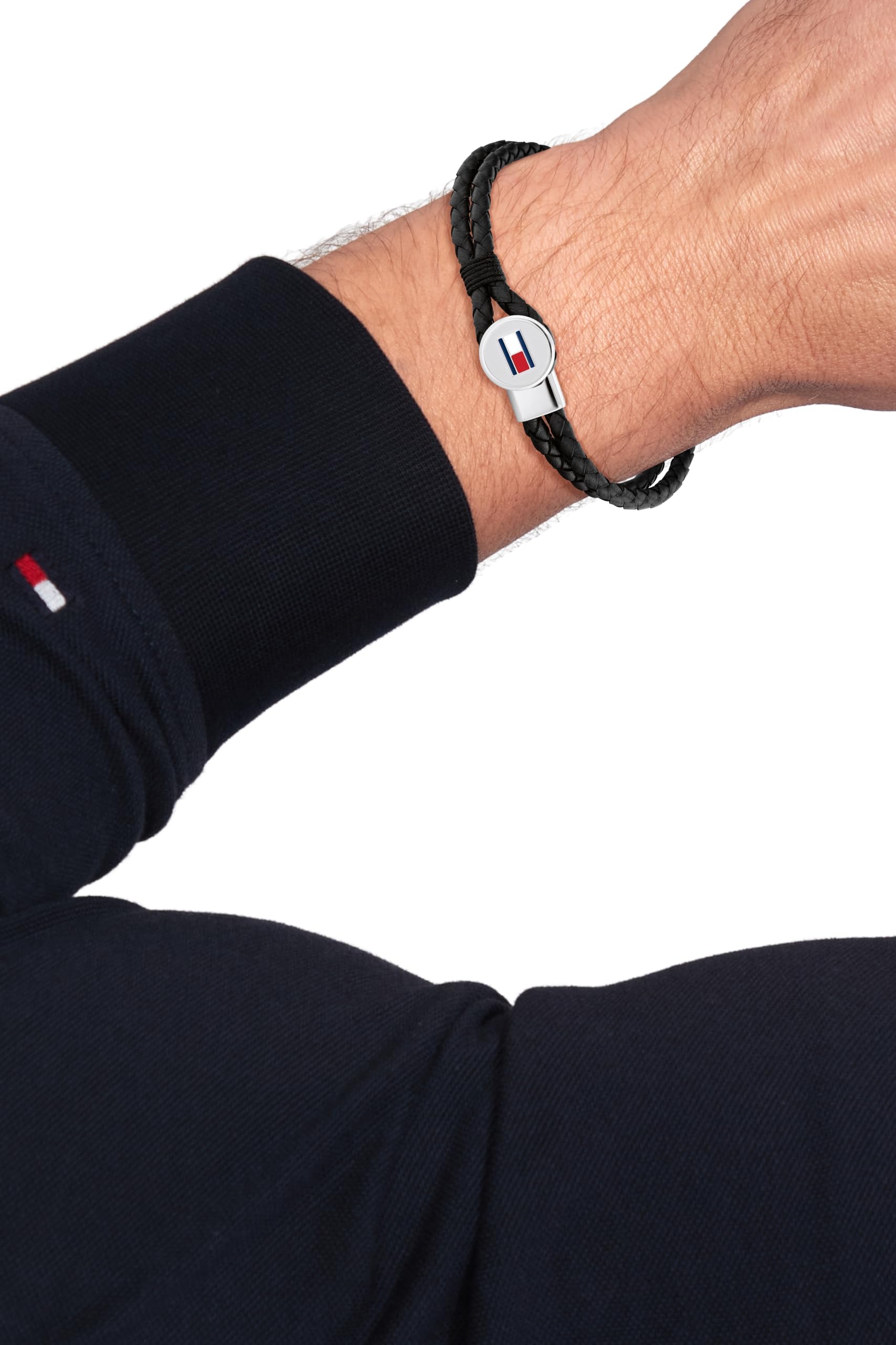 Tommy Hilfiger Jewelry Lederarmband für Herren Kollektion Schwarze Farbe - 2790654