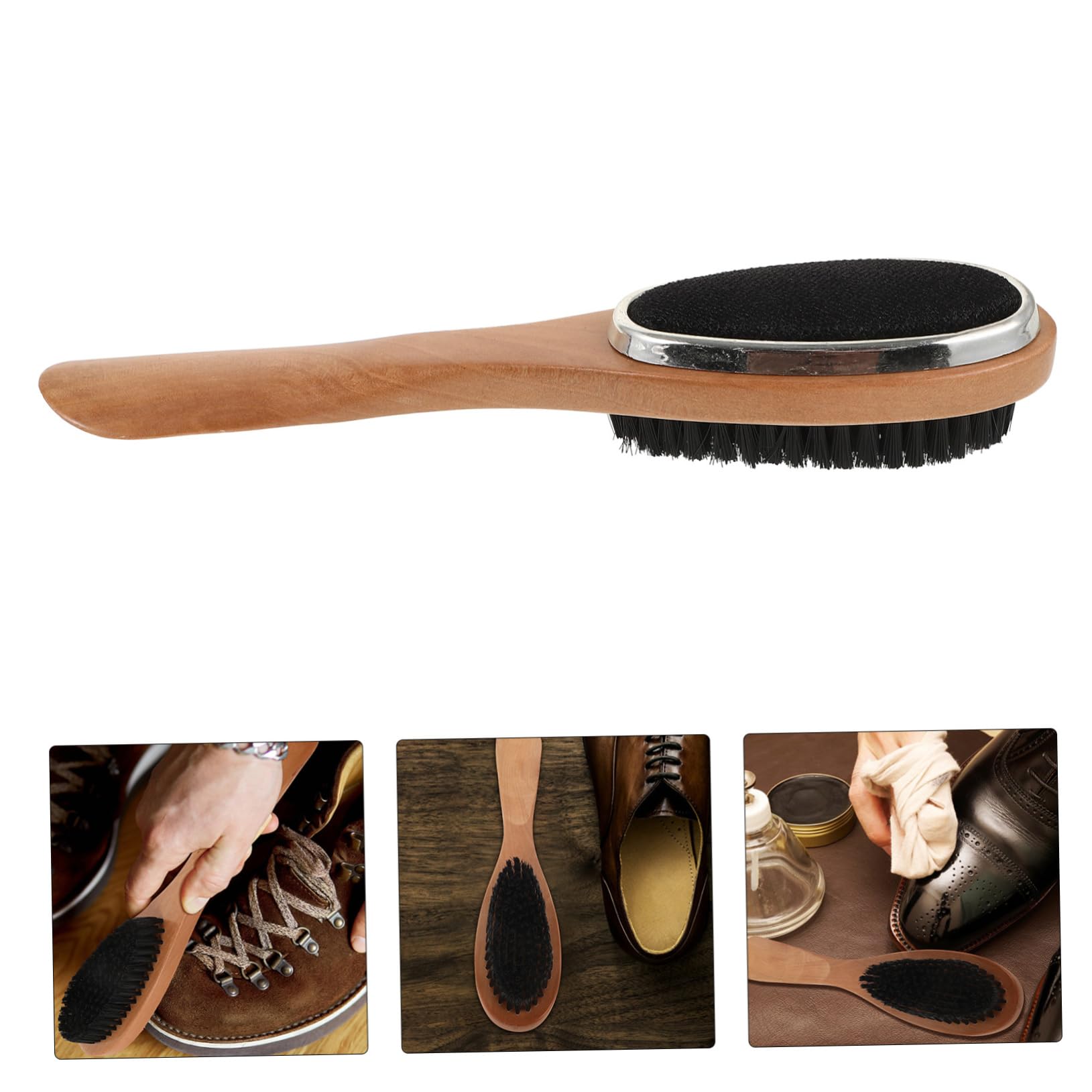 3stücke Shoe Polishing Brush Hochwertige -schnellreinigungsbürste Mit Weichen Naturborsten Für Müheloses Polieren Und Reinigen Von Lederschuhen Für Schuhpflege