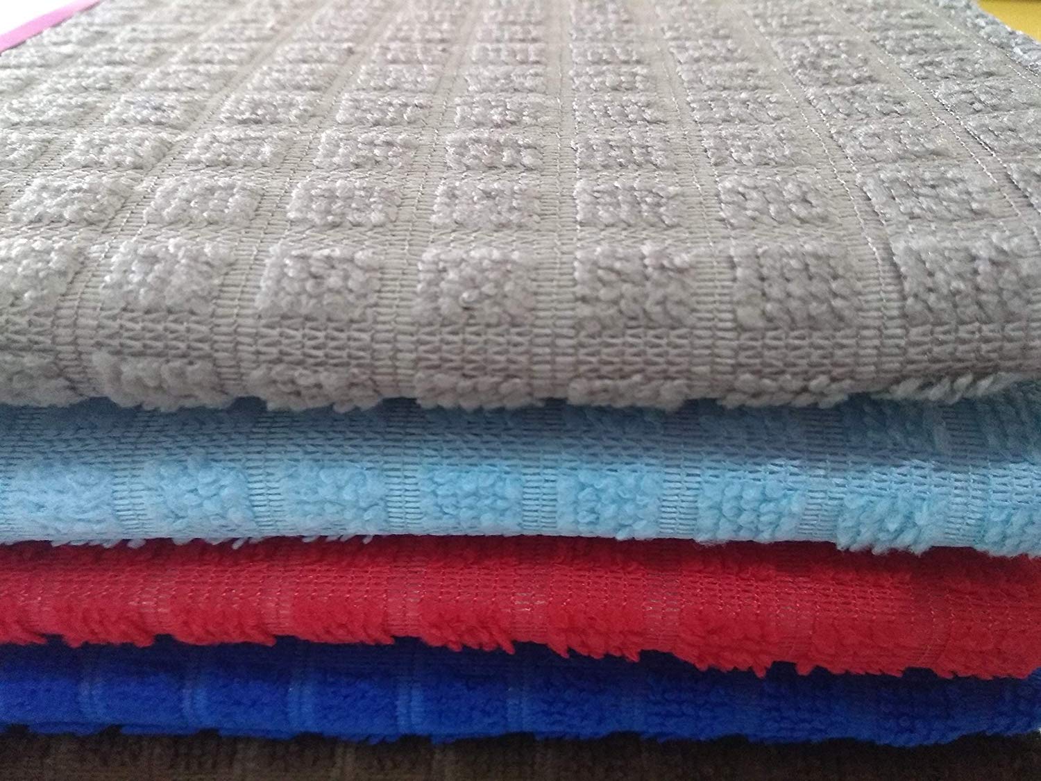 Polyester Microfiber Dish Drying and Kitchen Countertop Mat (Random Colour, 38 x 51 cm) — Amazon image 4
