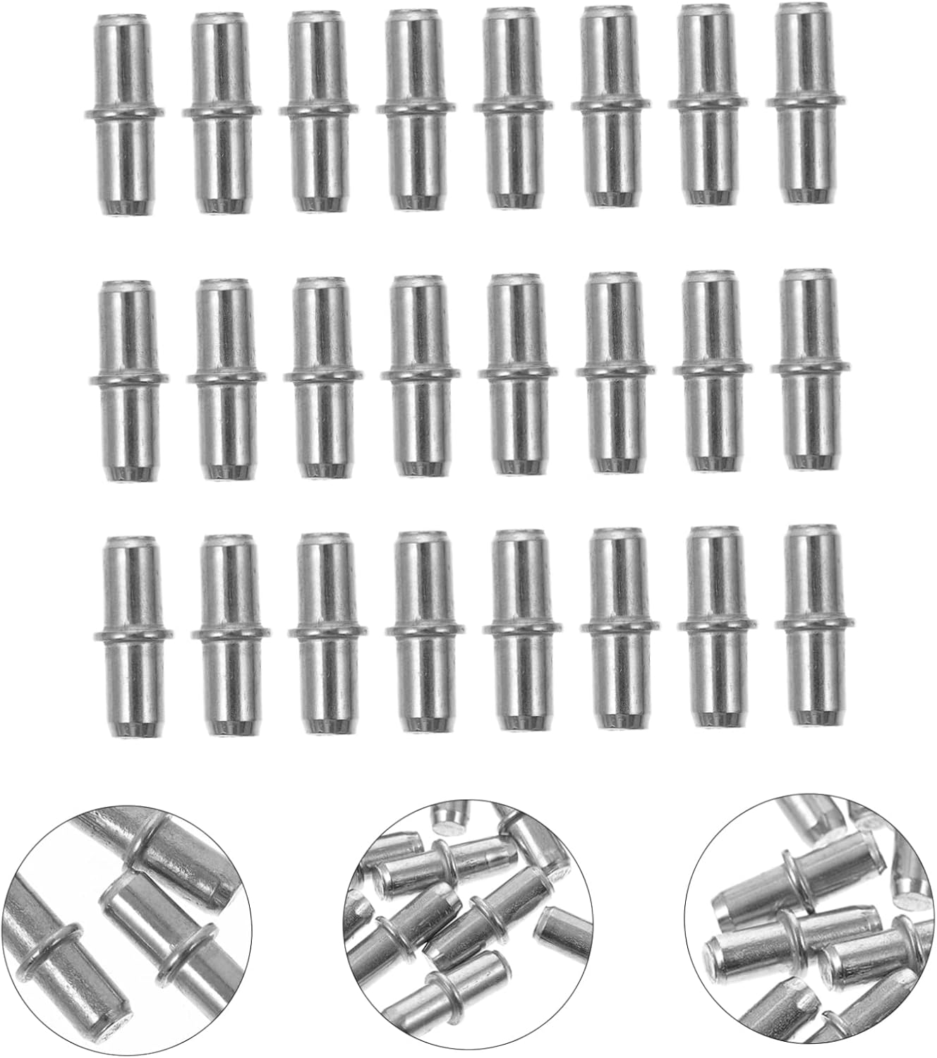 jojofuny 150pcs Shelf Support Pegs Wardrobe Bracket for Cabinets Bookcases and Display Holders Easy to Install Safe for Boards