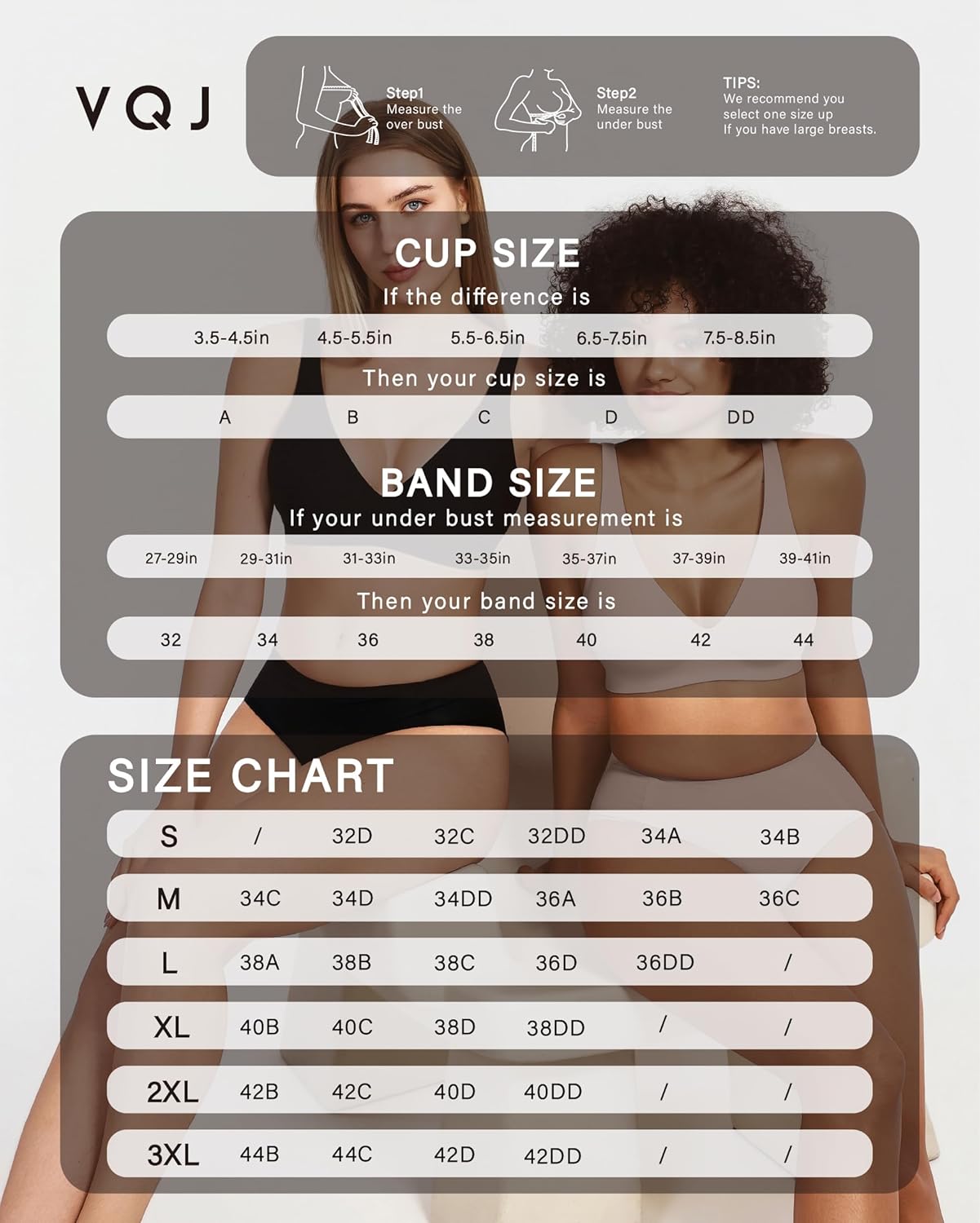 Women's Wireless Soft Jelly Push Up Bra with Deep V Plunge & Light Support, No Underwire Comfort Everyday Bralette - Image 7