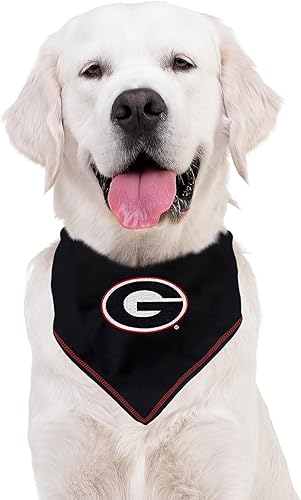 Miniatura 79 de Pets First NCAA Georgia Bulldogs - Bandana con corbata, grande/extra grande. Bandana para perro, babero, para mascotas, gatos, perros, la mejor