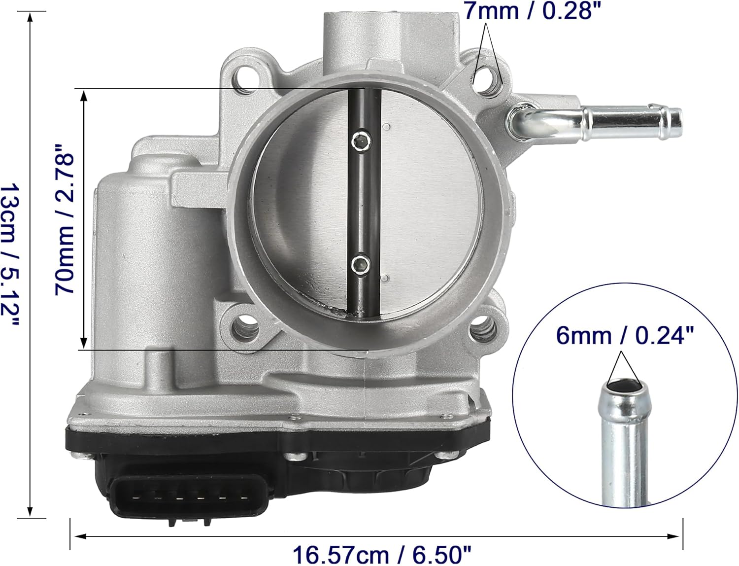 X AUTOHAUX S20140 22030-0V010 Car Electronic Throttle Body Assembly for Toyota RAV4 Camry Venza Sienna Highlander for Scion TC 2011-2016