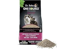 Dr Bales One Source Cat Litter: The Revolutionary Natural Solution for Cat Owners