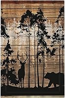 Vista 98 de Mid Century Morden Boho - Placa de pared para interruptor de luz dúplex de 1 banda, placa frontal decorativa eléctrica para receptáculo para baño