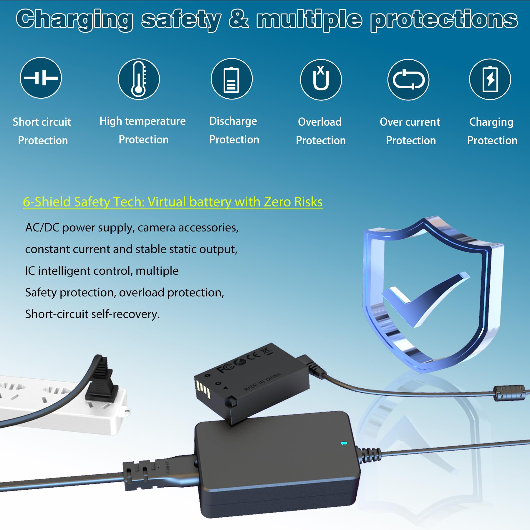 Amazon.com : HY1C ACK-E17 AC Power Adapter/DR-E17 DC Coupler Dummy