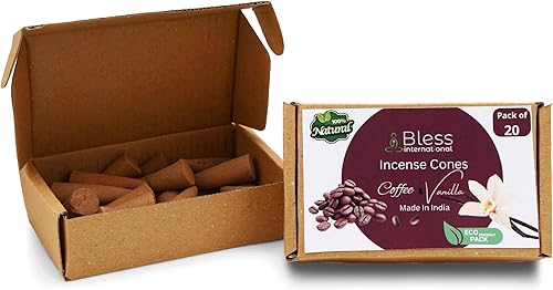 Miniatura 8 de Bless-International Clavo y canela 100% natural - Conos de incienso hechos a mano, sumergidos a mano, orgánicos, sin productos químicos para