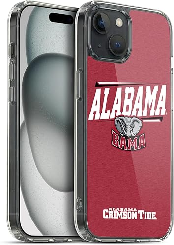 Miniatura 414 de Head Case Designs Funda de gel con logotipo oficial de la Universidad de Alabama UA [protección de grado militar] compatible con Apple iPhone 11