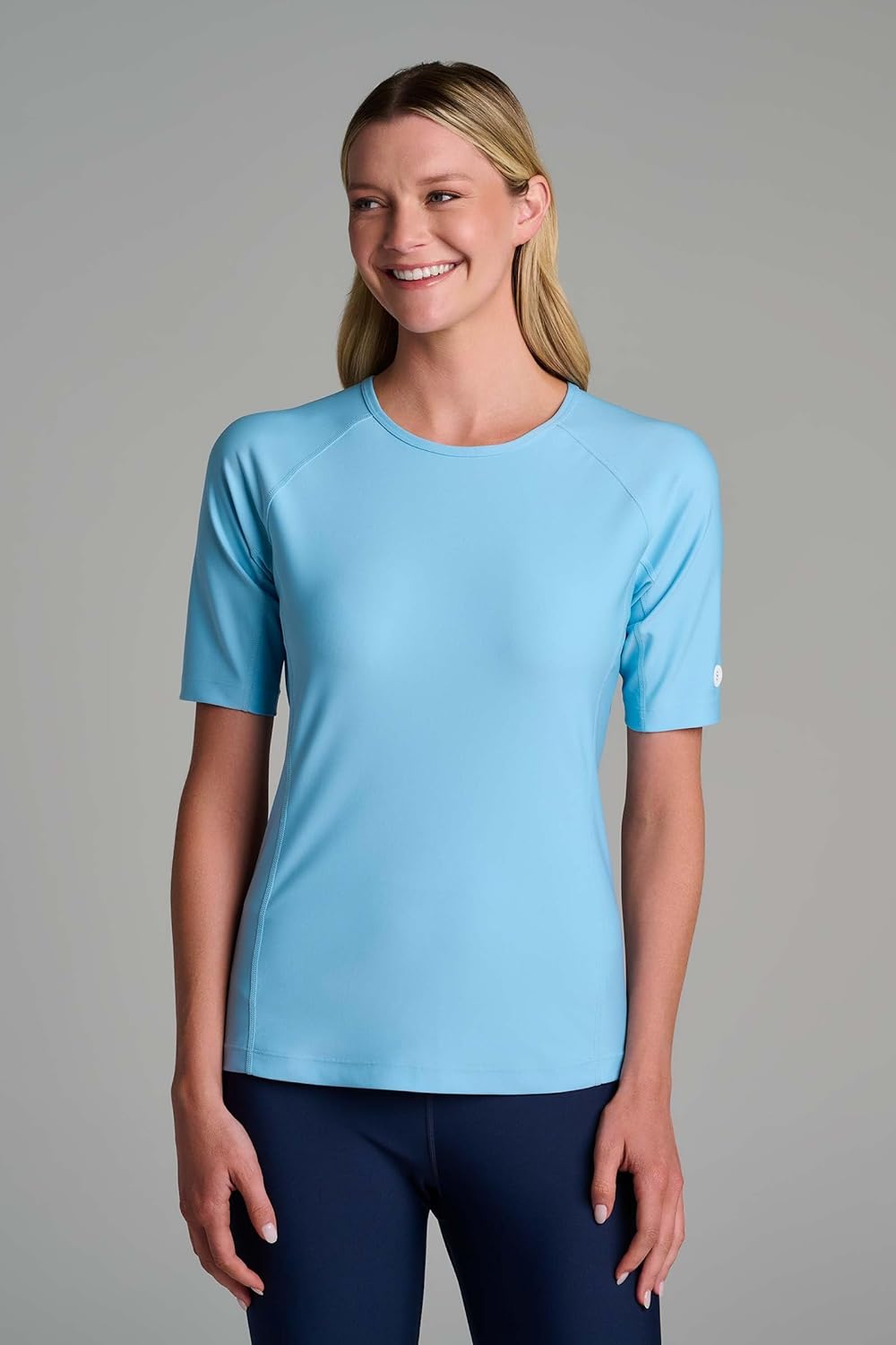 Women's Short Sleeve Swim Shirt - UPF 50+ Sun Protection - Hightide