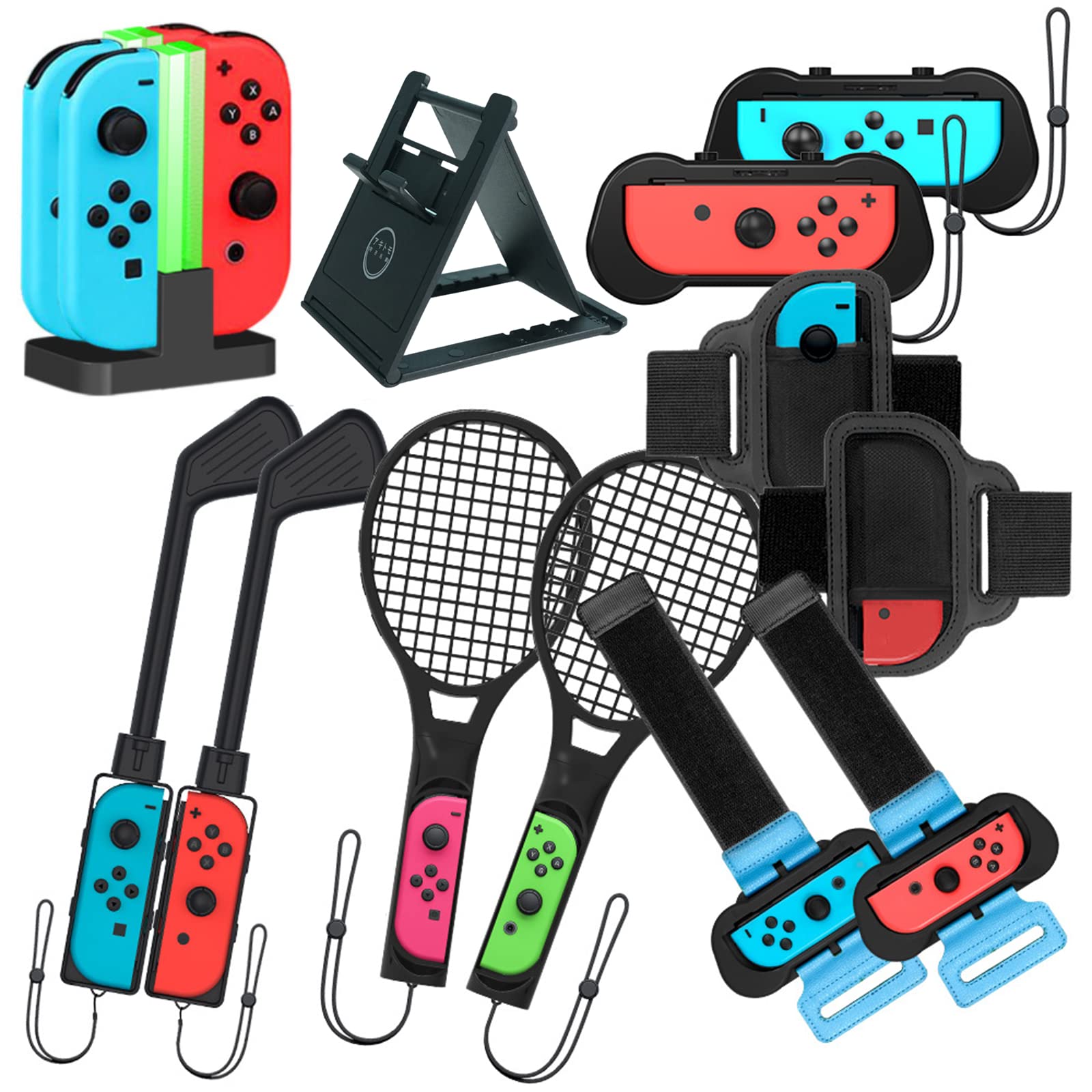 Nintendo Switch 本体 周辺機器 テニスラケット Amazon.co.jp: テニスラケット Nintendo Switch&Switch OLED Joy