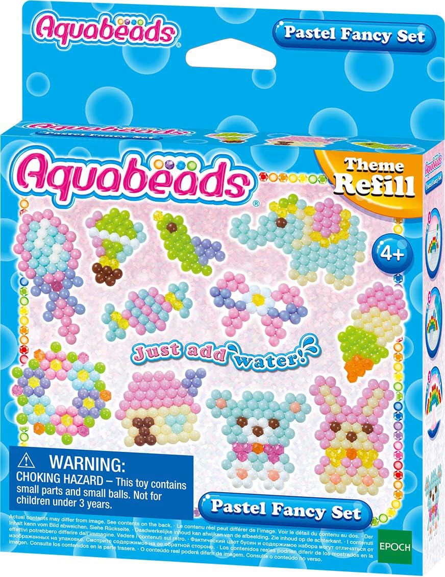Aquabeads Pastel Fancy Set, Art & Craft bead kit 31361