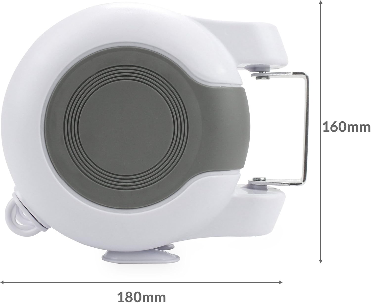 Double 30m Retractable Washing Line Wall Mounted Heavy Duty Clothes