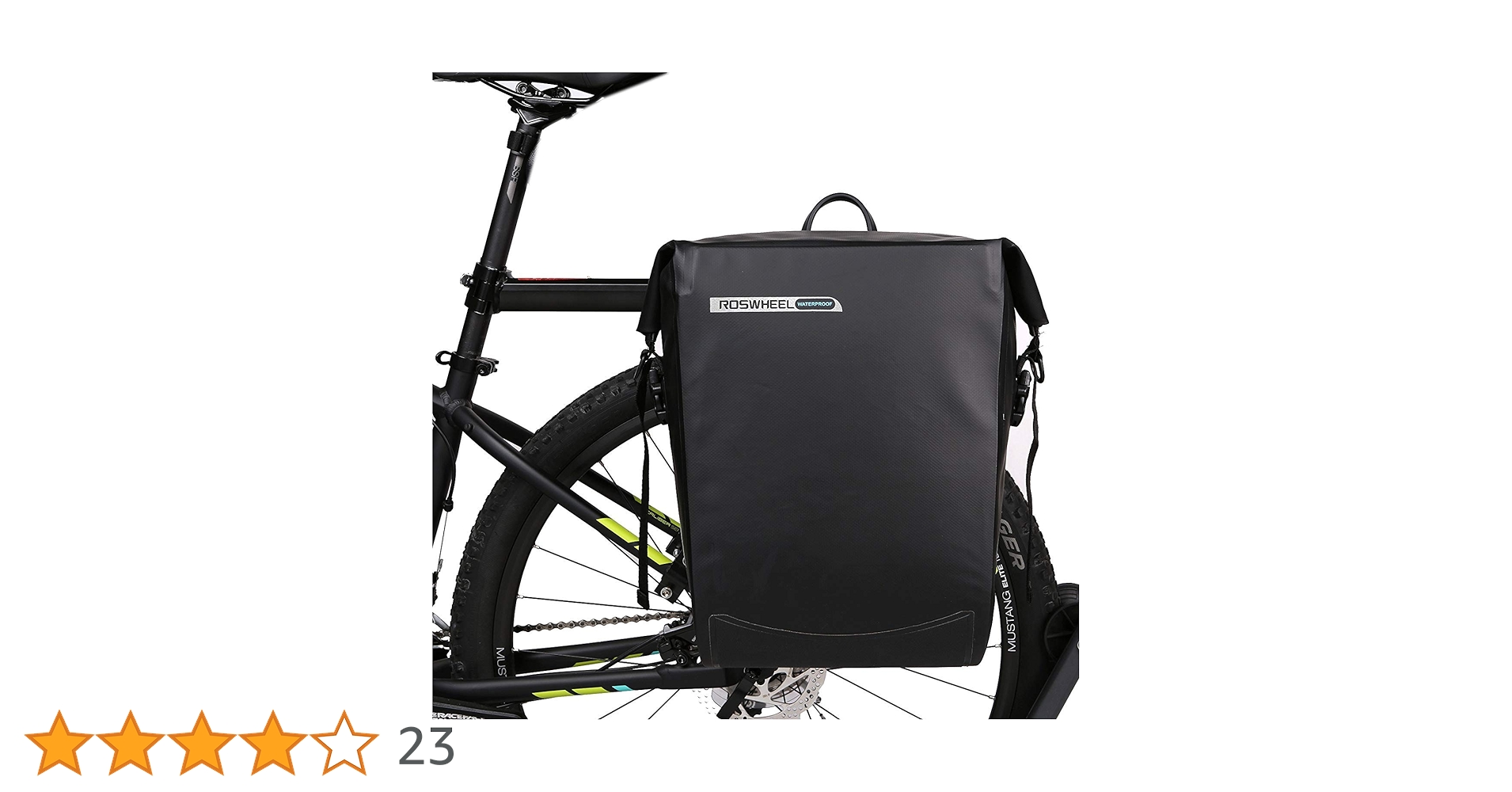 Amazon | Roswell 141364 完全防水 自転車パニア 容量20L 自転車