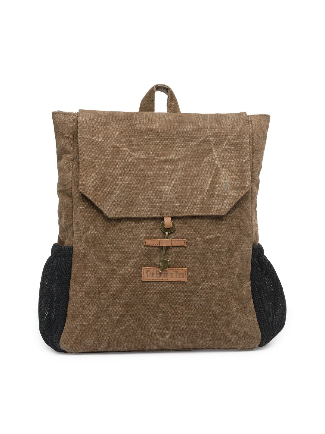 The House of Tara Canvas Backpack for Men & Women 13 Liters | Casual Bags With Waterproof Inner Lining, Laptop Compartment (Upto 15.6 inch), & Adjustable straps | Suitable for Office & College (Brown) (B07B8KNCZD) Amazon Price History, Amazon Price Tracker
