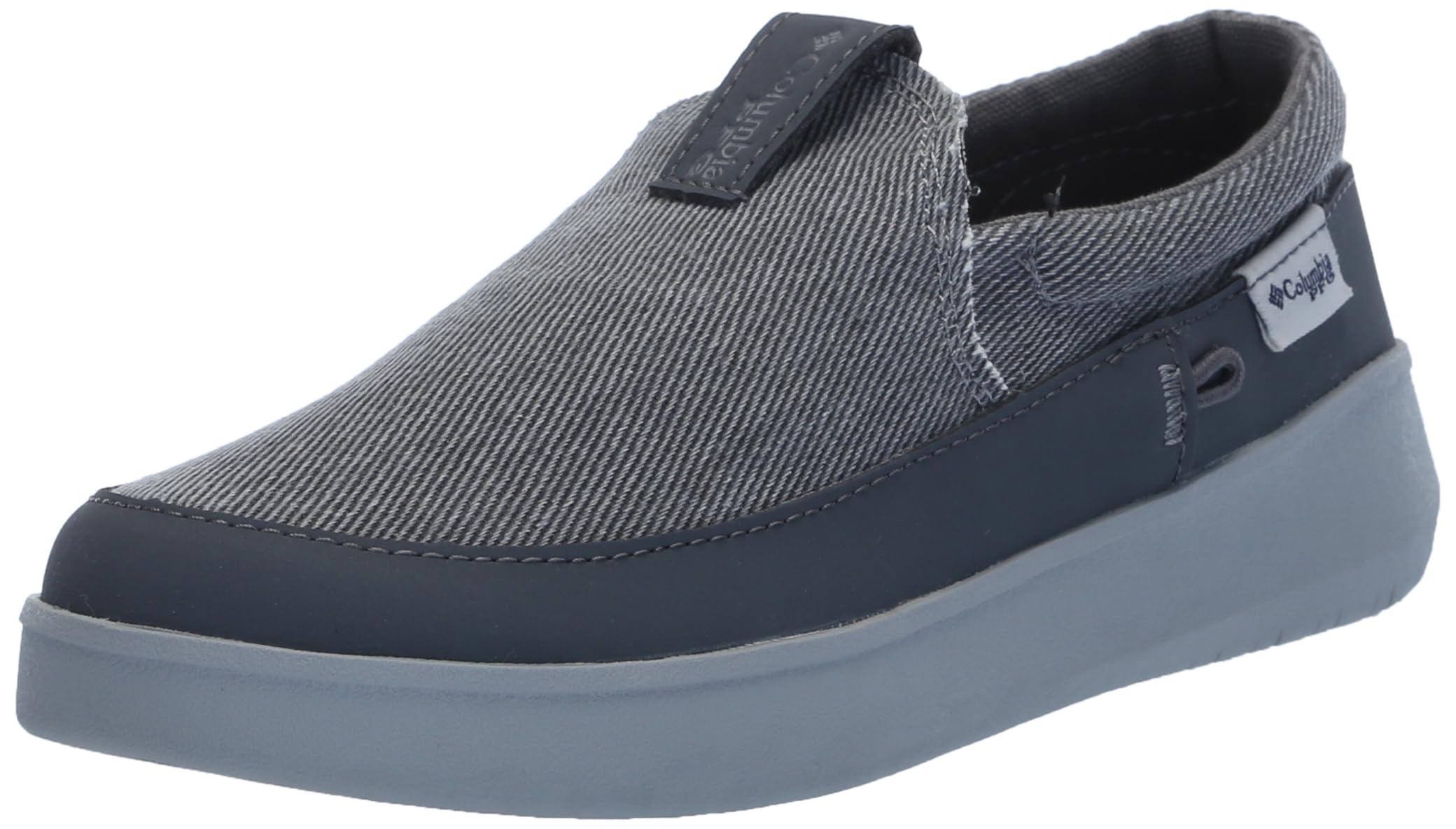 Columbia Youth Unisex Boatside PFG, Titanium Grey Steel/Columbia Grey, 5