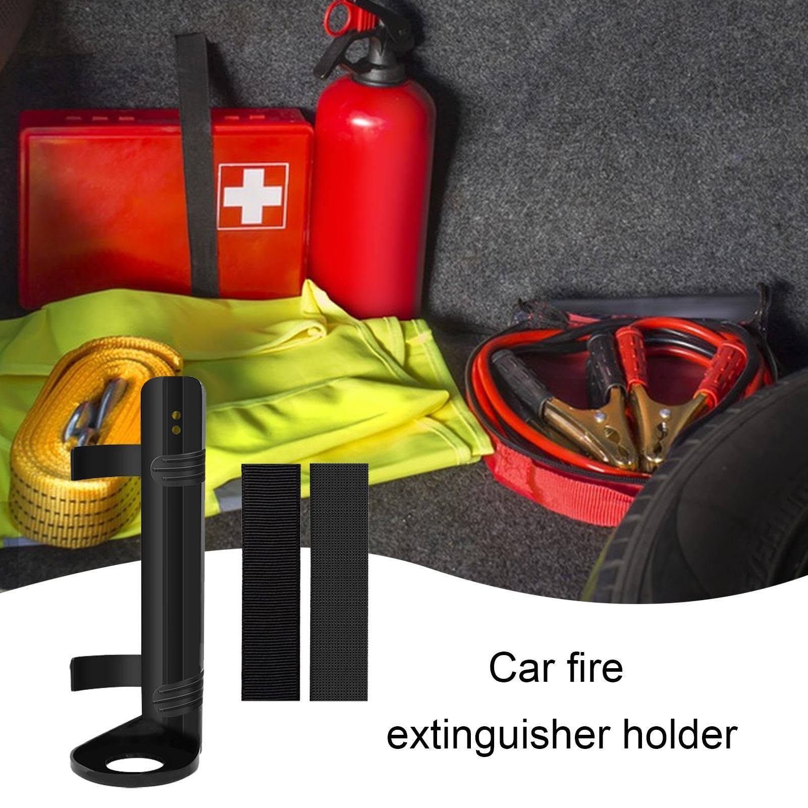 Auto Feuerlöscher Halterung, Schnellverschluss Halterung, Selbstklebende Feuerlöscherhalterung, Einfach Und Platzsparend