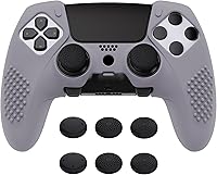 Vista 1 de PlayVital 3D Studded Edition Anti-Slip Silicone Cover Case for ps5 Edge Controller, Soft Rubber Protector Skin for ps5 Edge Wireless Controller with