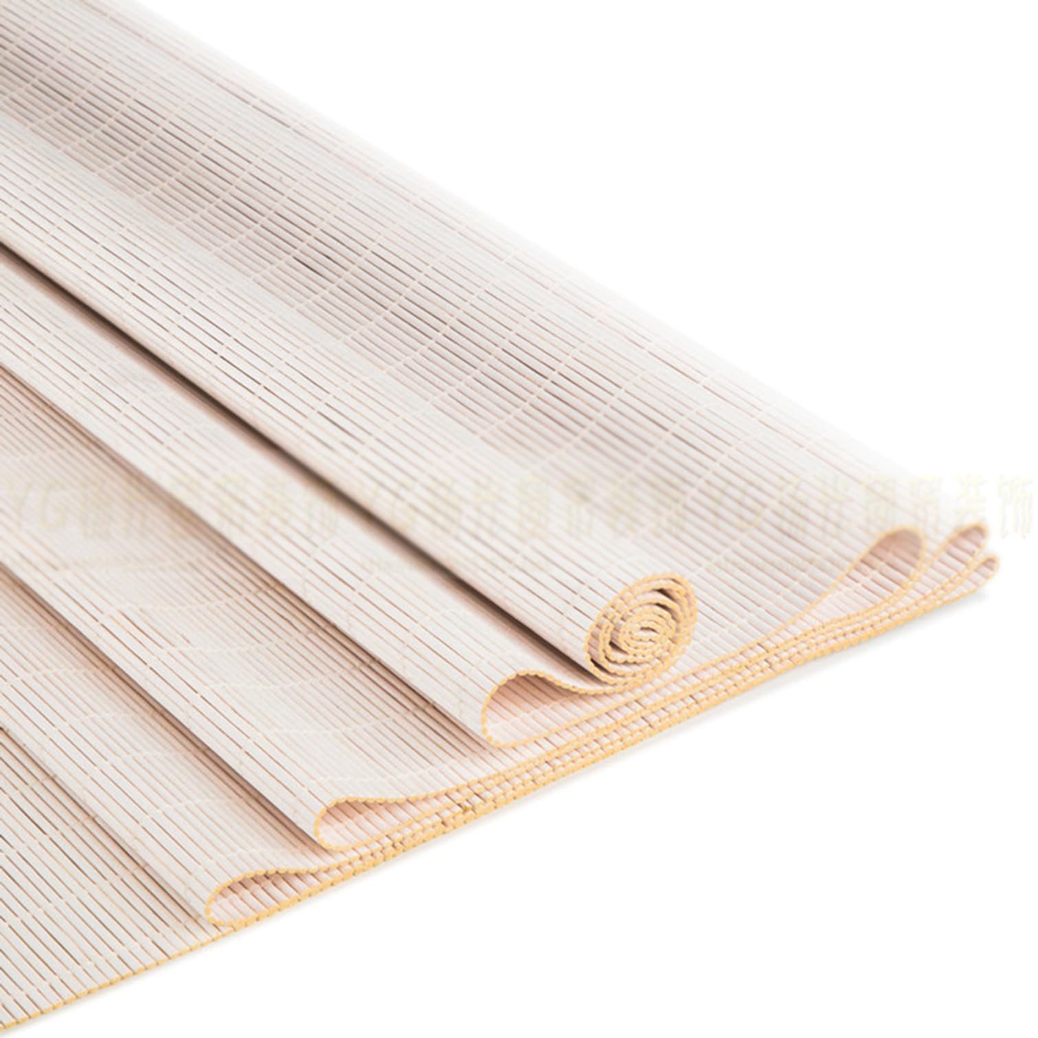 Estores de Bambú Natural,Persianas enrollables Blanco,Persianas de Madera Ganchos,Estor para Ventana,Cortina Parasol,para Interior y Exterior,Personalizad,Ancho x Alto (120cm x 120cm)