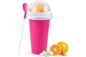 RELPOM Slushie Maker Cup - The Coolest Kitchen Gift & Gadgets for Kids and Adults