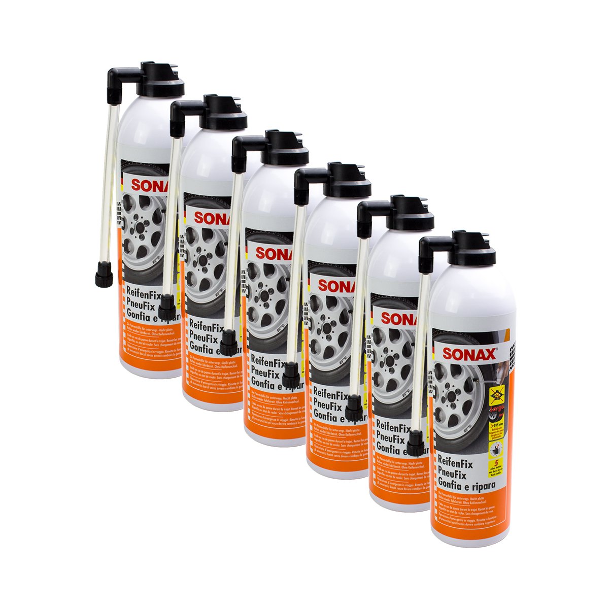SONAX 6X 04323000 ReifenFix Pannenhilfe Reifenwechsel 400ml
