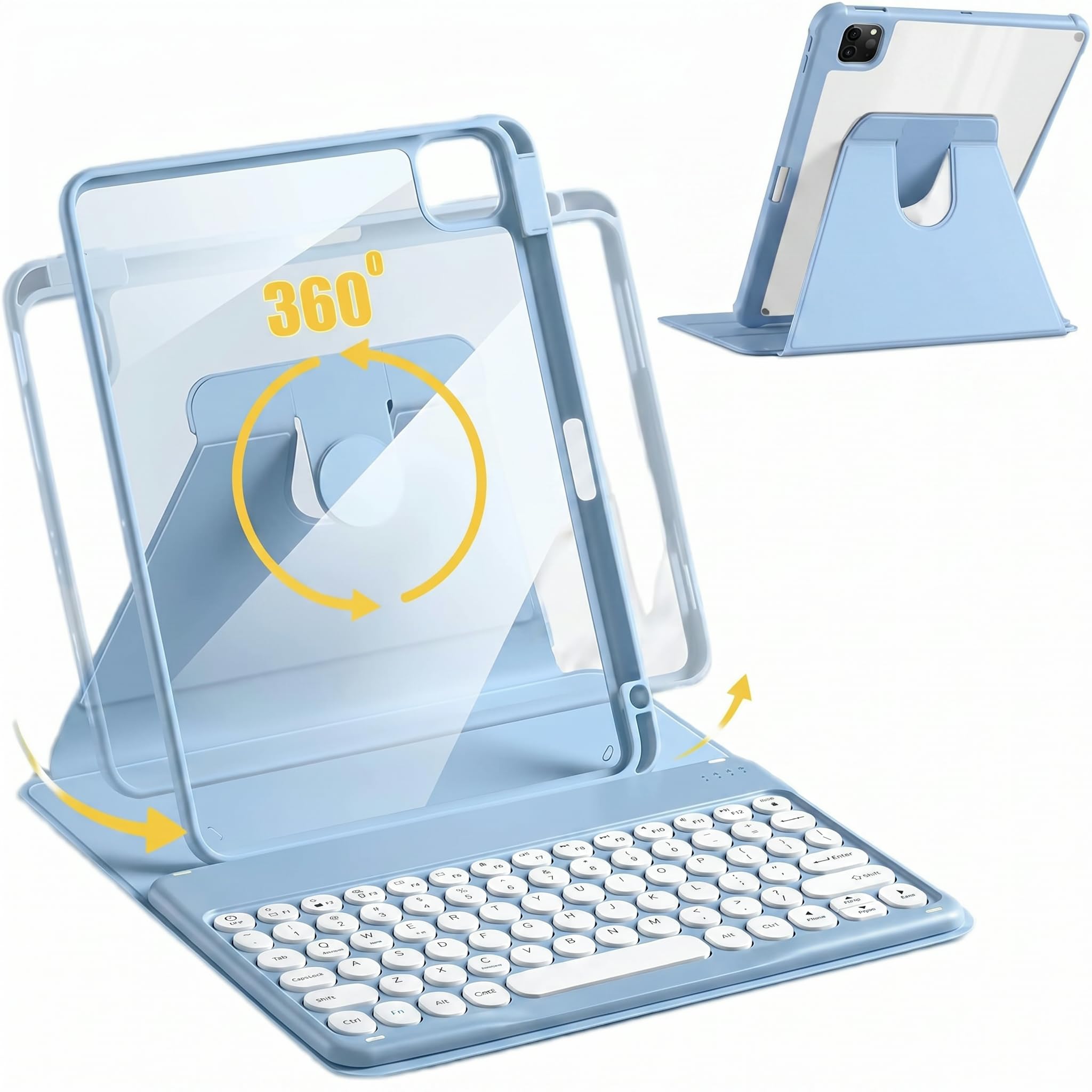 Amazon.co.jp: AnMengXinLing キーボードケース iPad Air 11インチ M4