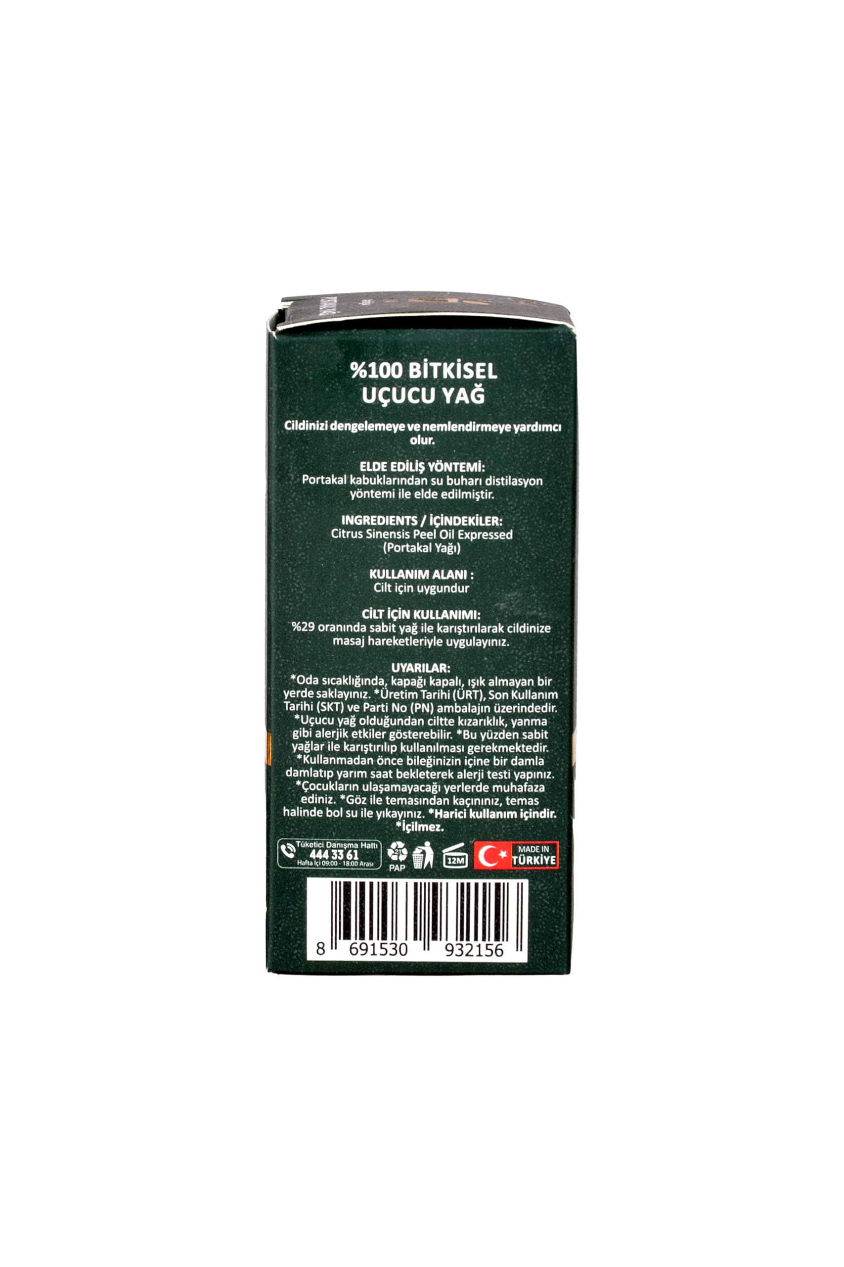 Arifoğlu Portakal Yağı 10ml%100 Saf Yağ ARLAB Portakal Yağı, Pure Orange Oil 10ml