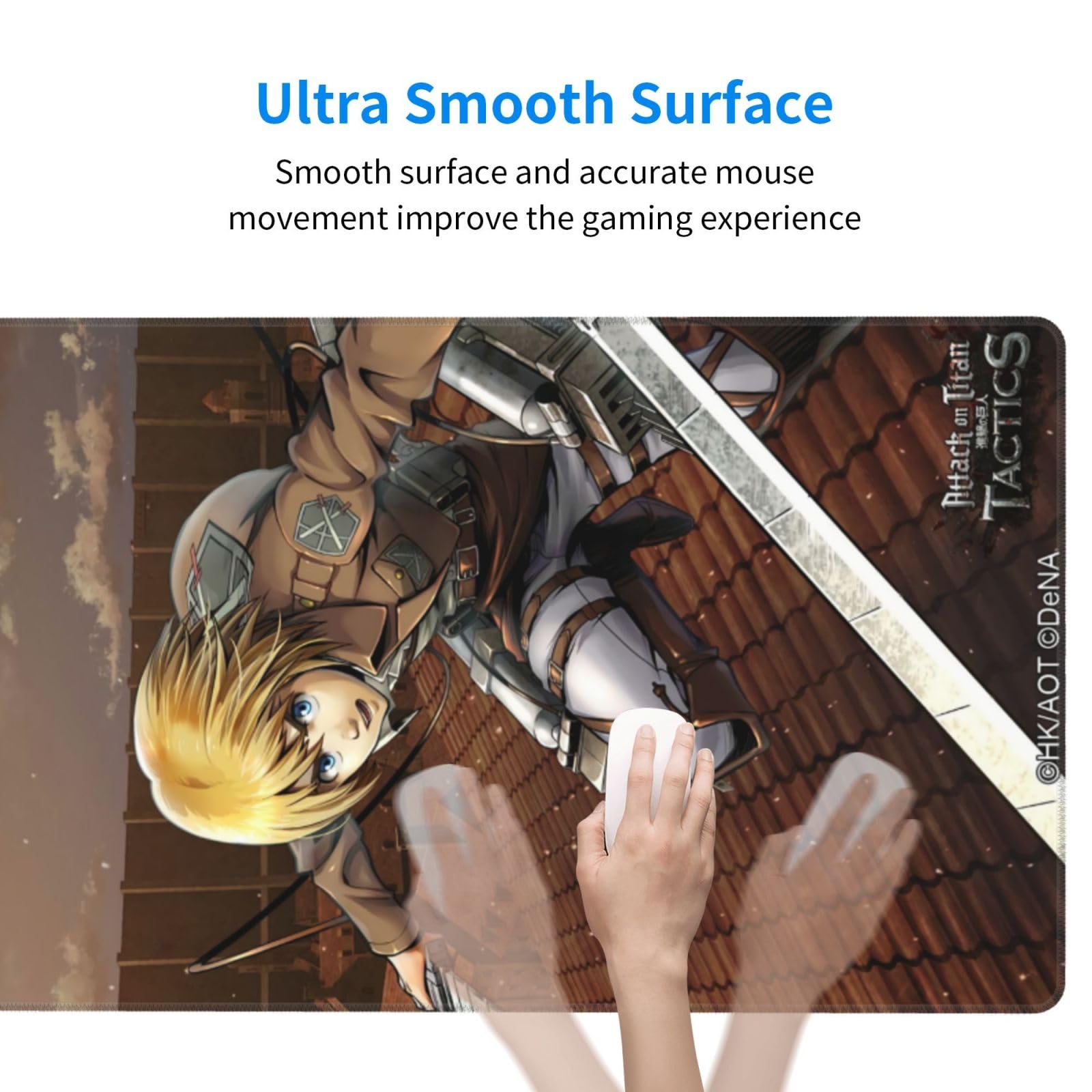 Amazon.co.jp: マウスパッド 進撃の巨人 アルミン・アルレルト