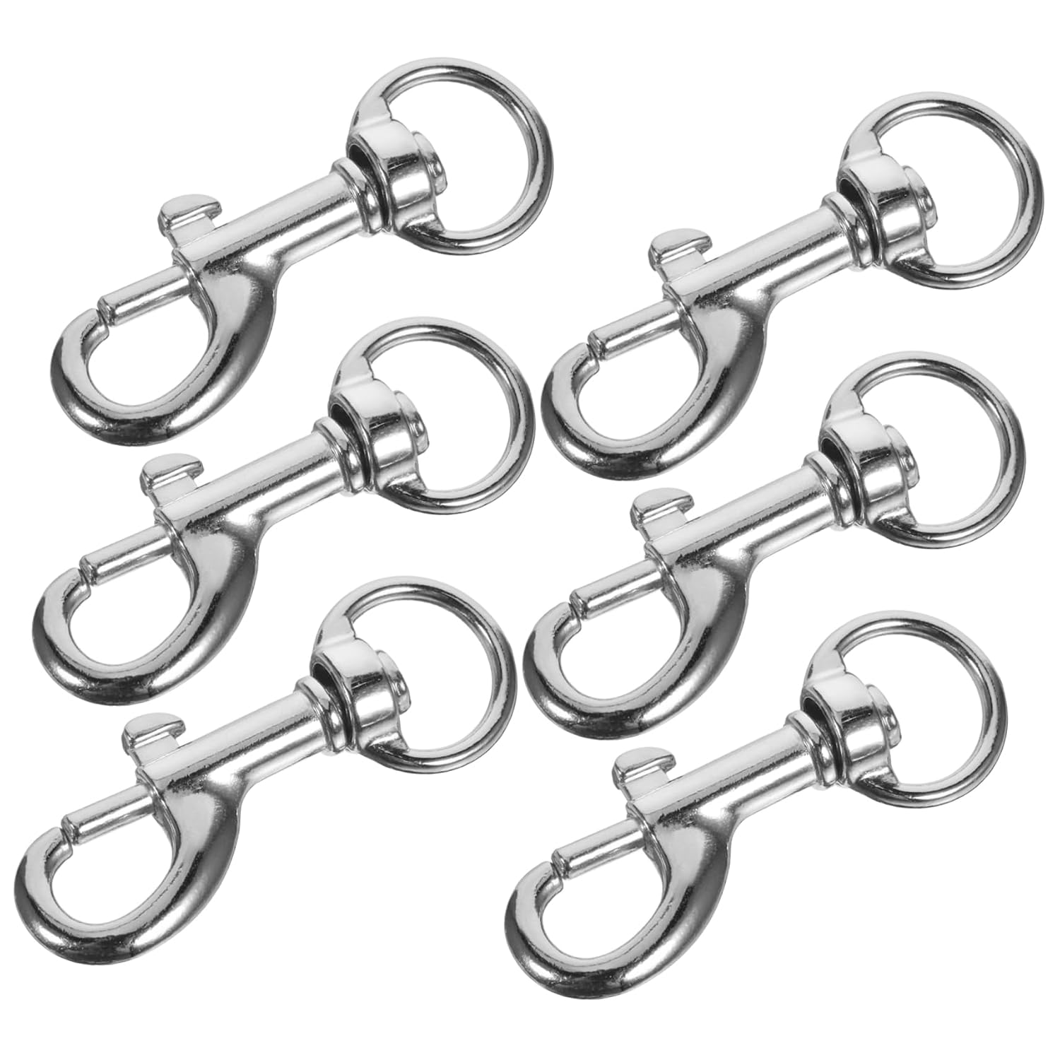 20pcs Heavy Duty Swivel Snap Hooks Dog Leash Clips Clasps for Pets Quick Outdoor Activities Sports Equipment and More