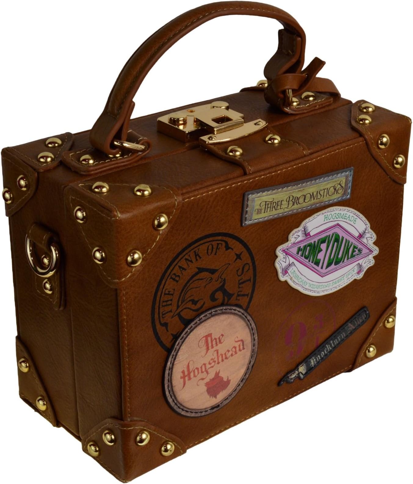 Bioworld - Sac A Main Harry Potter - Mini Valise Hogwarts Patch 20cm - 5055756841075