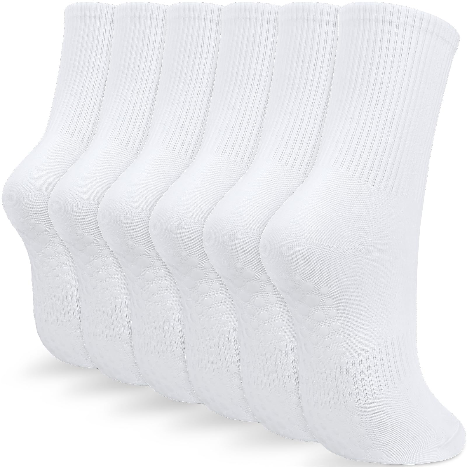 Smlper Yoga Socks for Women with Grips,Non Slip Pilates Grip Socks for Ballet,Dance,Fitness,Running,Workout