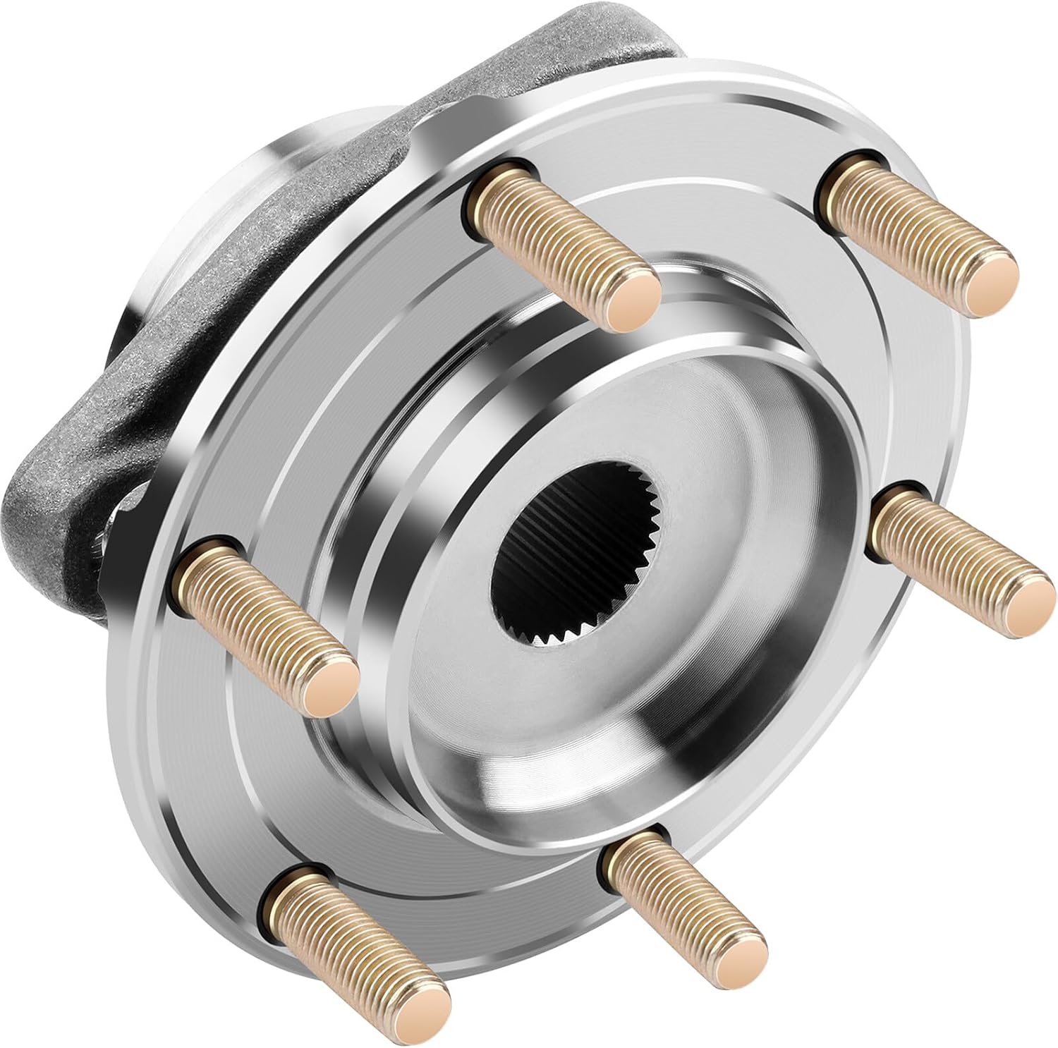 ECCPP Wheel Hub and Bearing Assembly Front 515090 fit for Hyundai Entourage 2007-2010, for Kia Sedona 2006-2014 6 Lugs Wheel Bearing Hubs 2pcs
