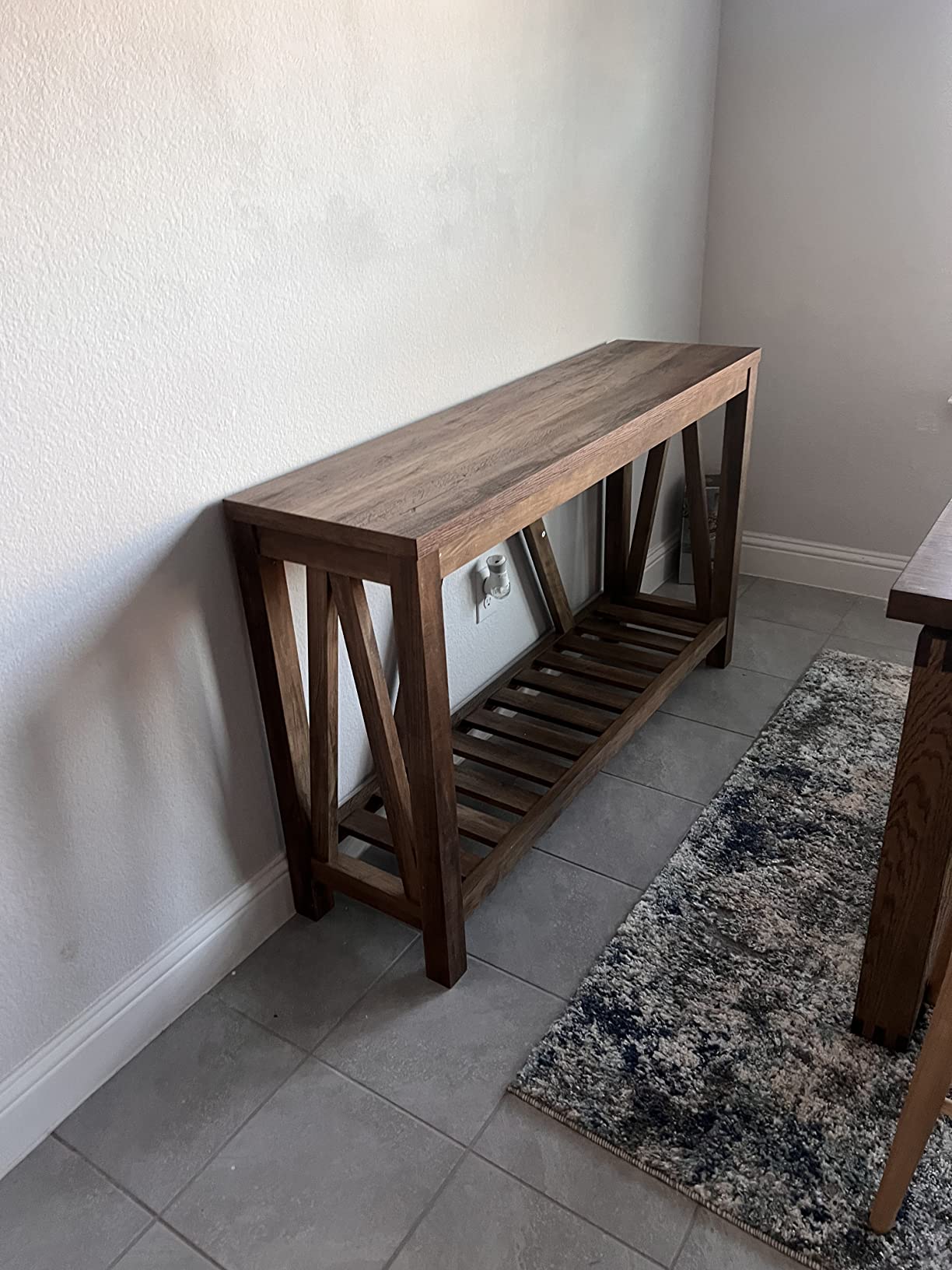 27/mo Finance Walker Edison Modern Farmhouse Accent Entryway Table Entry Table Living Room